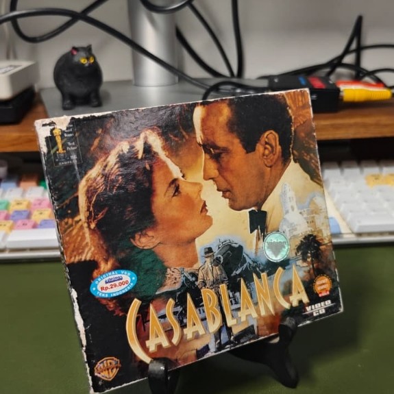Kaset VCD film jadul CASABLANCA