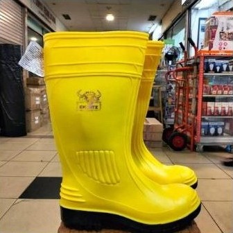 Sepatu Safety Boots Wayna Inyati 1278 / Safety Shoes Wayna Inyati 1278 Rubber Boots Original terlari