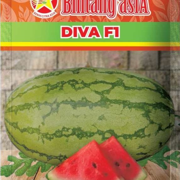 Benih Semangka Merah Diva F1 20Gr Bintang Asia