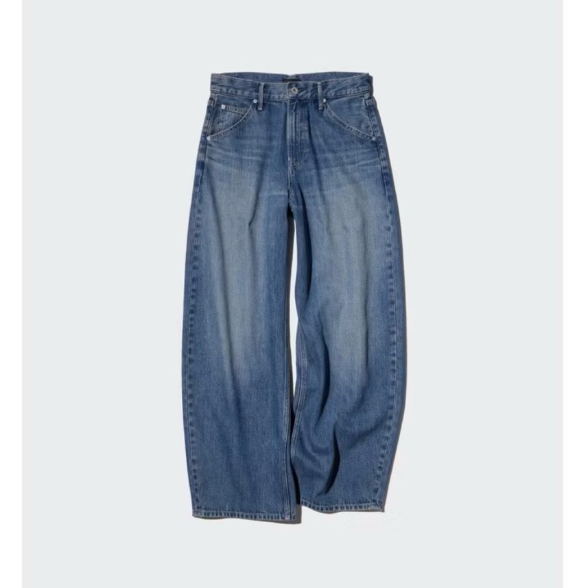 Celana Jeans Uniqlo (Curve Baggy Jeans)