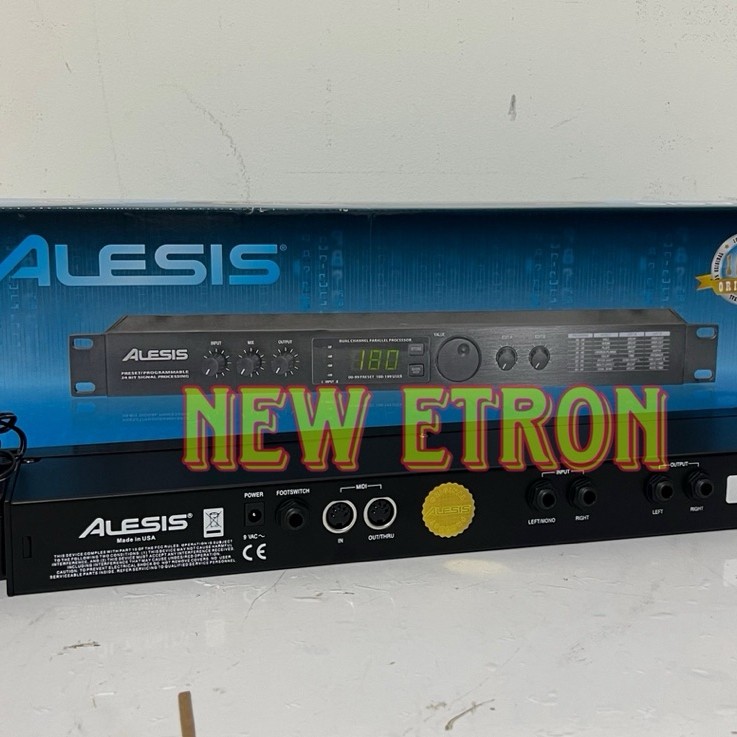 Effect Vokal Alesis Microverb 4 Original Made in USA Kuping Besi Alesis Microverb4 Bagus Murah ( Bis