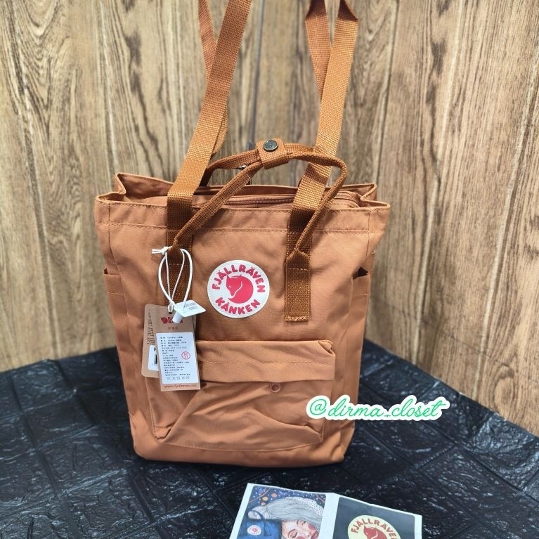 NEW - Original Kanken Totepack "Mustard" / Tas Ransel Slempang Kanken