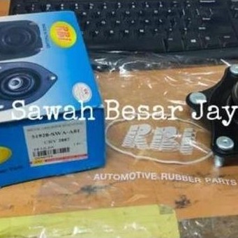 BERGARANSI KARET SUPPORT BANTALAN SHOCK BREAKER DEPAN CRV RE RM GEN 3 4 RBI
