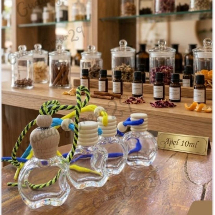 Botol Parfum Kosong 10ml/Botol Parfum Mobil/Apel Gantung