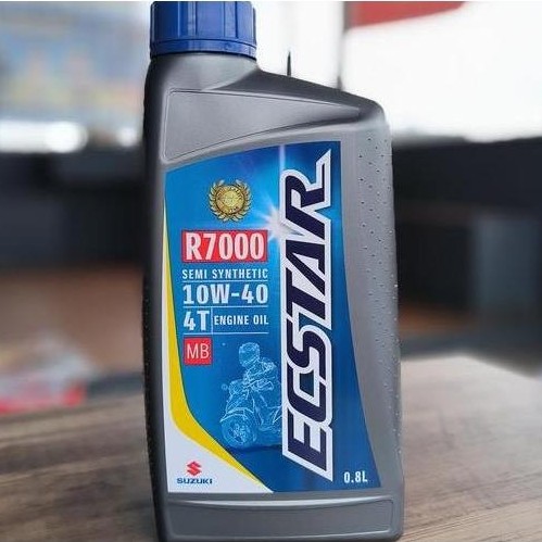 SUZUKI OLI MATIK R7000 ECSTAR 10W40 SCOOTER MATIC SPIN SKYWAVE NEX JASO MB 100% ASLI SGP 800ML Motor