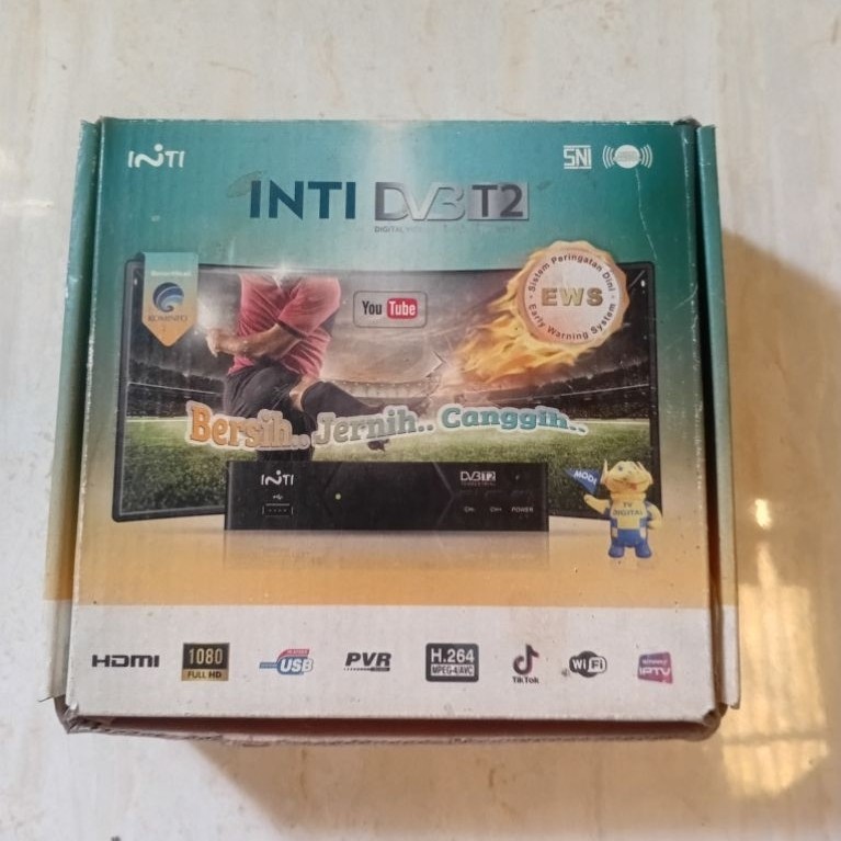 SET TOP BOX MERK INTI DV3 T2 SECOND