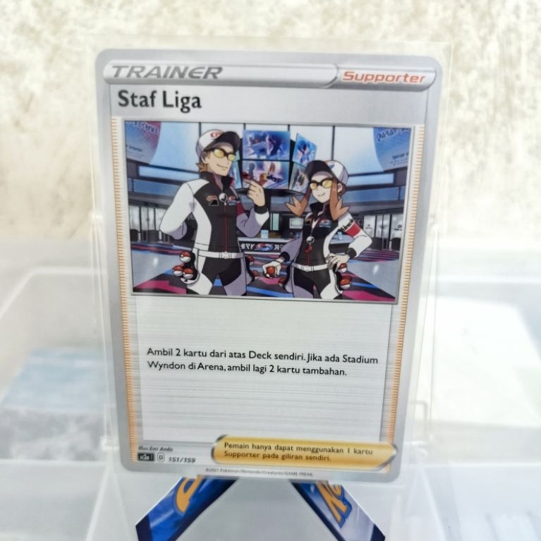 Staf Liga 151/159 Non Holo - Vmax Berkilau Set A