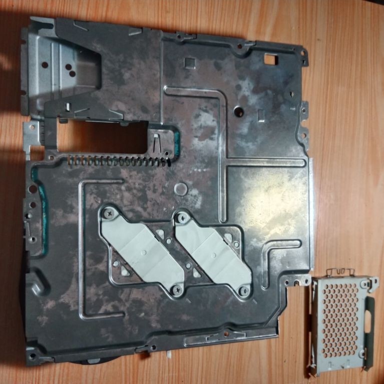 kipas & kesing besi bekas ori ps3 slim seri 3 bonus dudukan hardisk