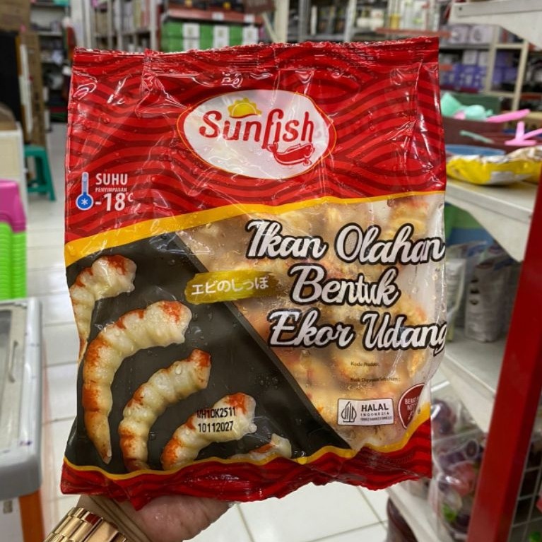 subfish ikan olahan bentuk udang