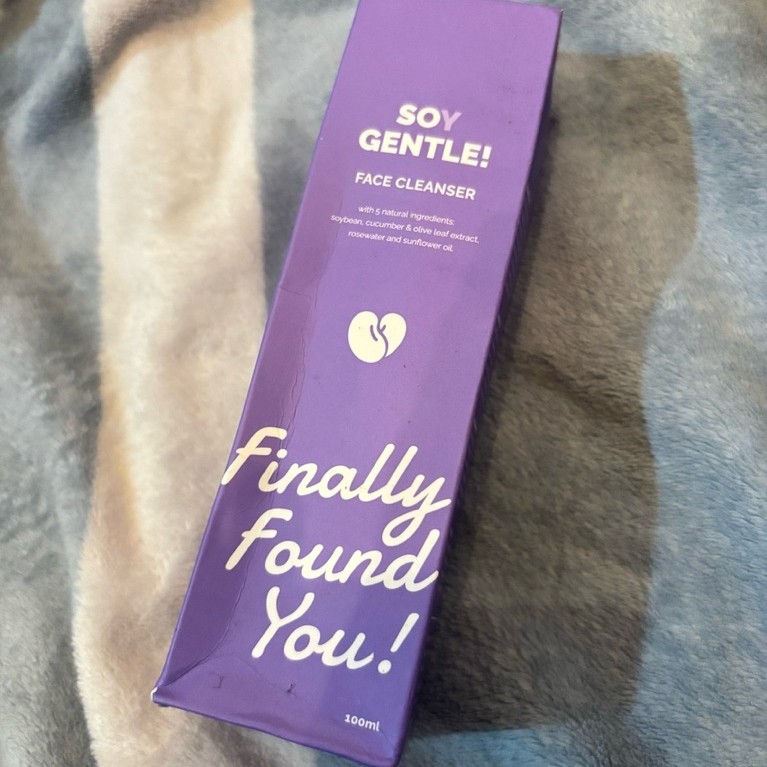 FINALLY FOUND YOU SOY GENTLE FACE CLEANSER