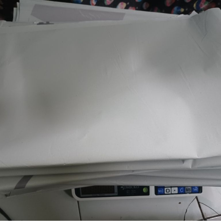 kertas bekas sablon bahan koran,serap air harga per kg