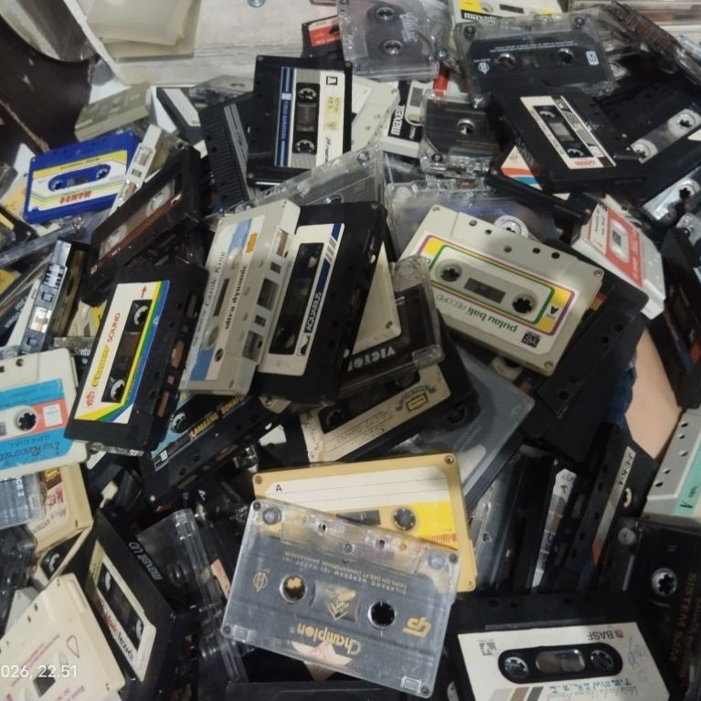 kaset pita onderdil _ sperpart _ rakaman _ kaset kosong _ kaset pajangan