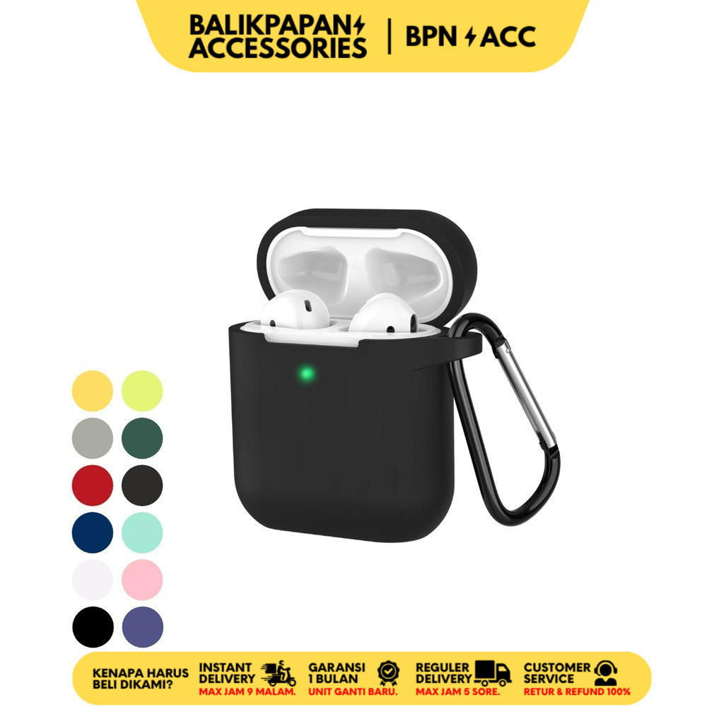Case AirPods Silicone AirPods 1 AirPods 2nd Generation 2 - BALIKPAPAN ACC