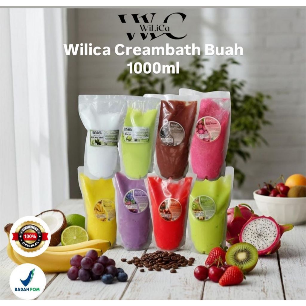 Wilica Creambath Buah 1000grm