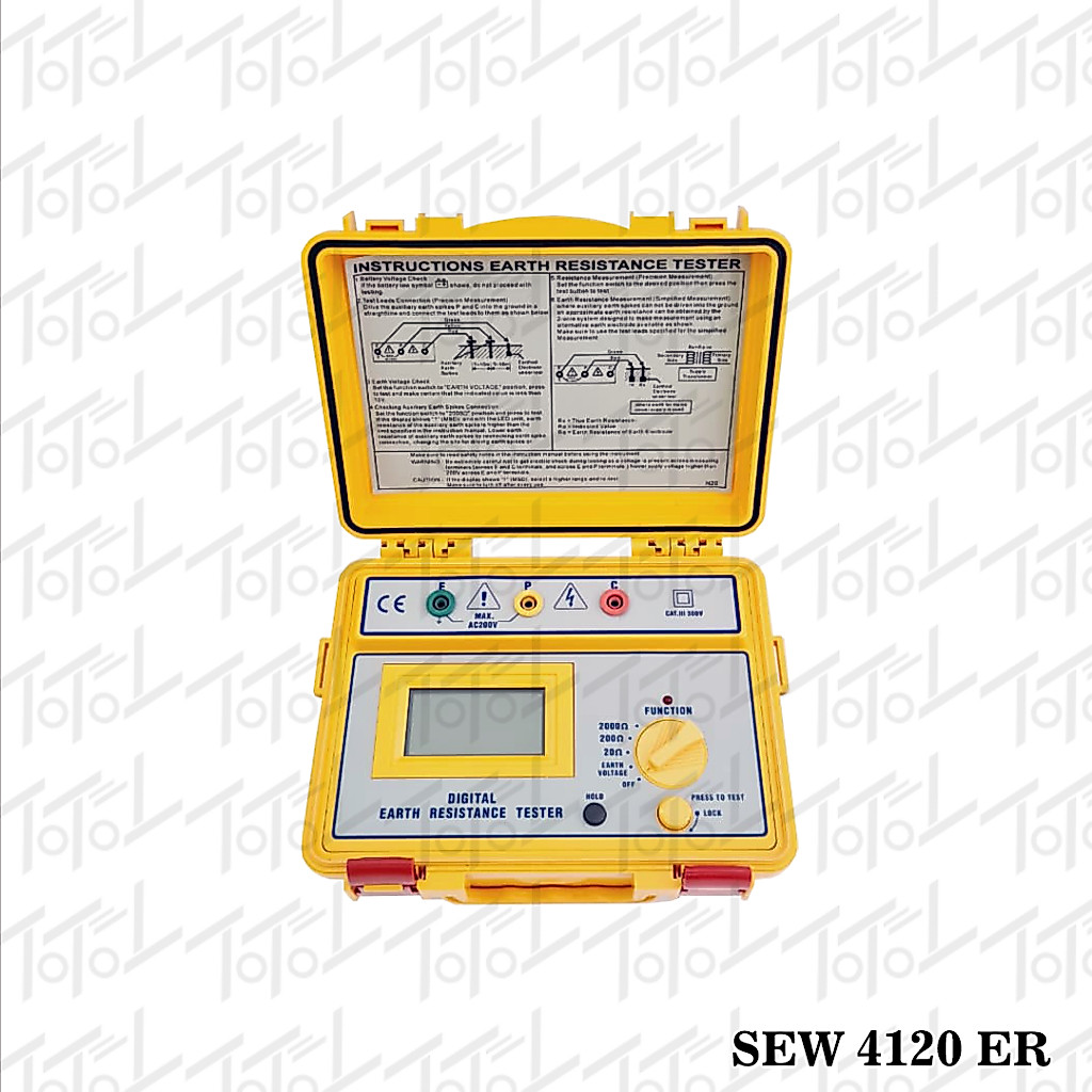 SEW 4120 ER  Earth Tester / Grounding Tester / Grounding Meter SEW 4120ER