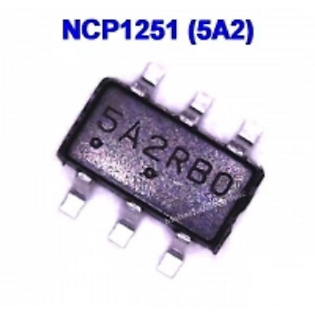 NCP1251 NCP1251BSN65T1G 5A2 5AA PWM  SOT23 TSOP-6