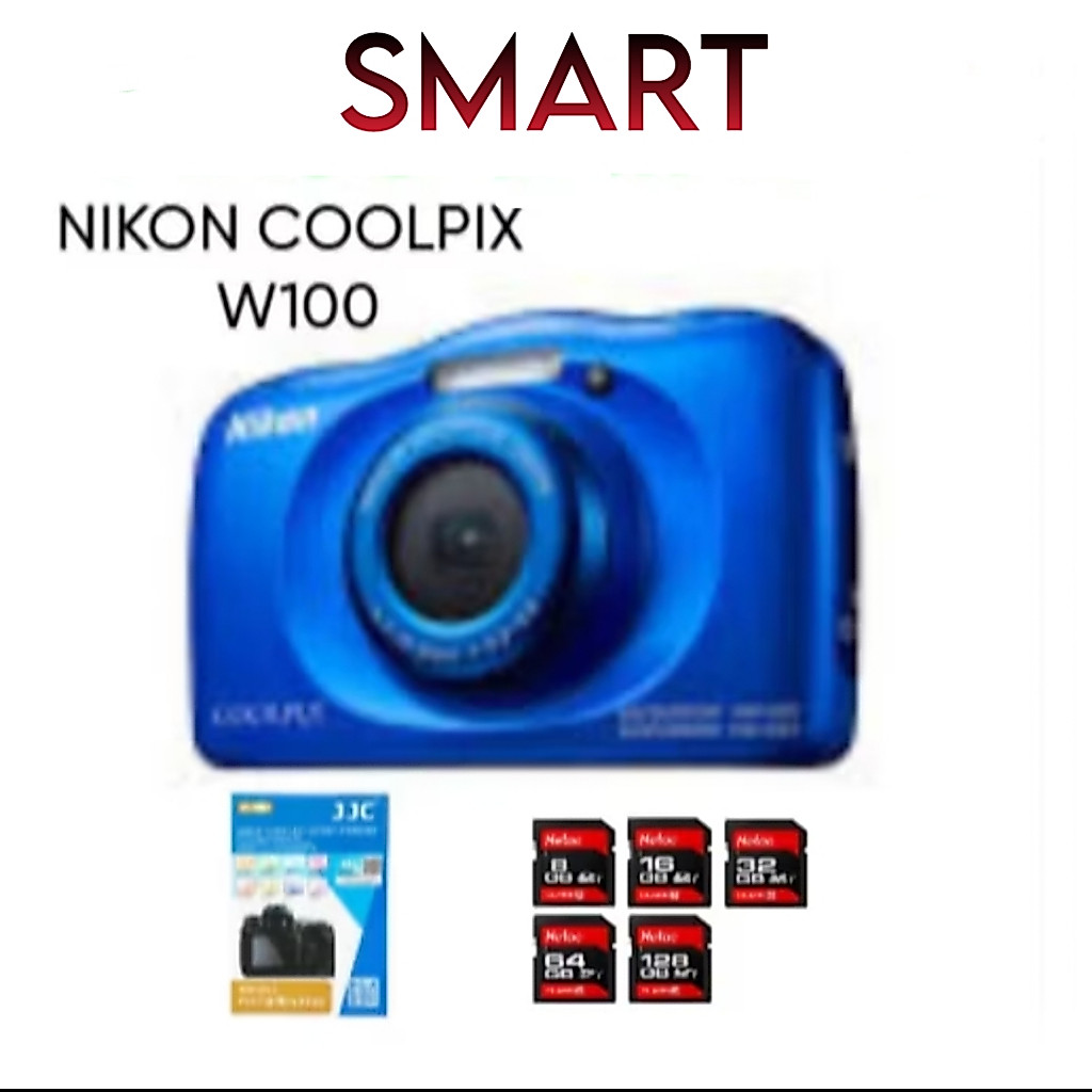 NIKON COOLPIX W100 UNDERWATER CAMERA