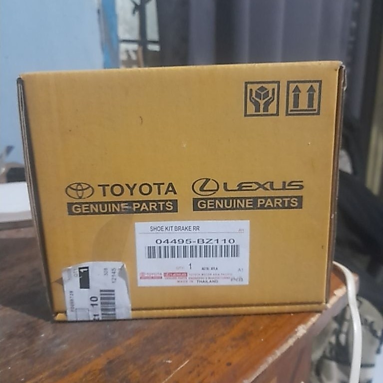 Paket kampas rem belakang dan filter oli Agya / Ayla 1.2 AT