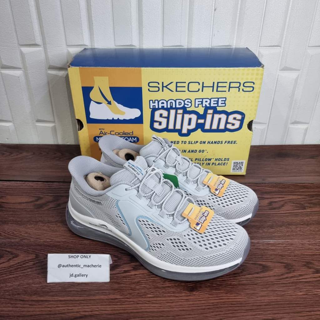 Original SALE 70% SEPATU SKECHERS SKECH AIR ELEMENT 2.0 SAIRO 232862 GYBL MEN