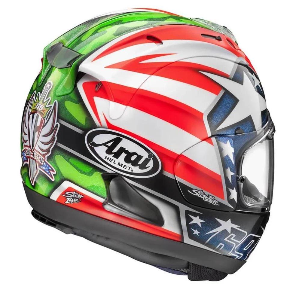 Full Face Motorcycle helmet rx7x RR5 Hayden Flag  helmet Riding Motocross Racing Motobike Helmet Cas