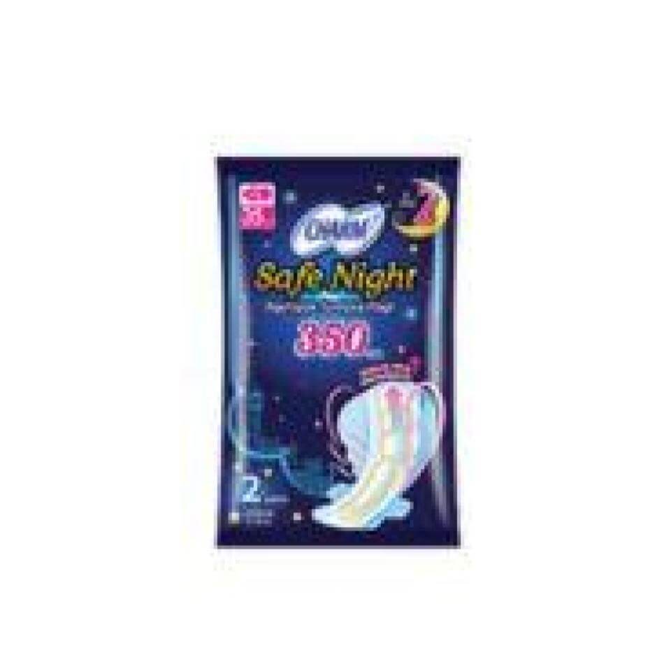 Charm Pembalut Safe Night Wing 350 mm Renceng 10 x 2 pcs