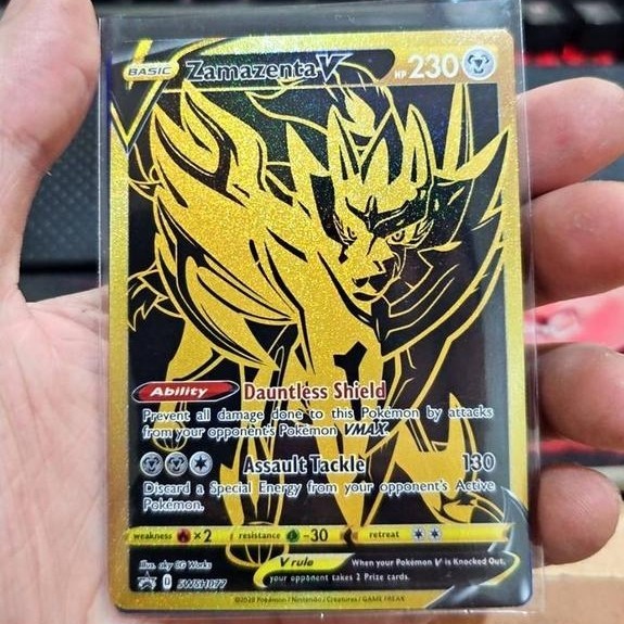 Zamazenta V - SWSH077 - Promo Pokemon Sword & Shield Promos