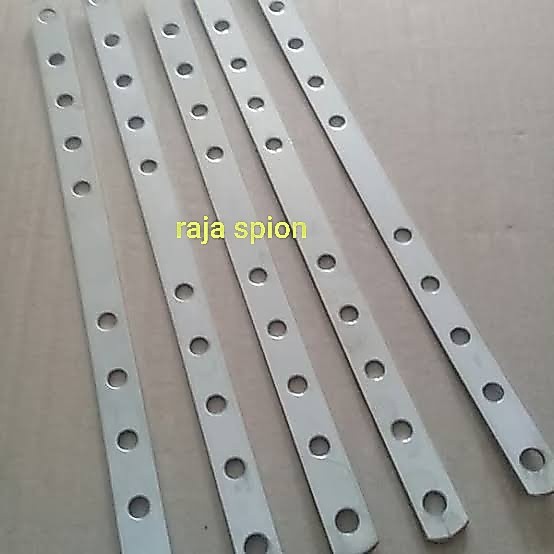 Penggaris besi chrome/pangkon knalpot racing