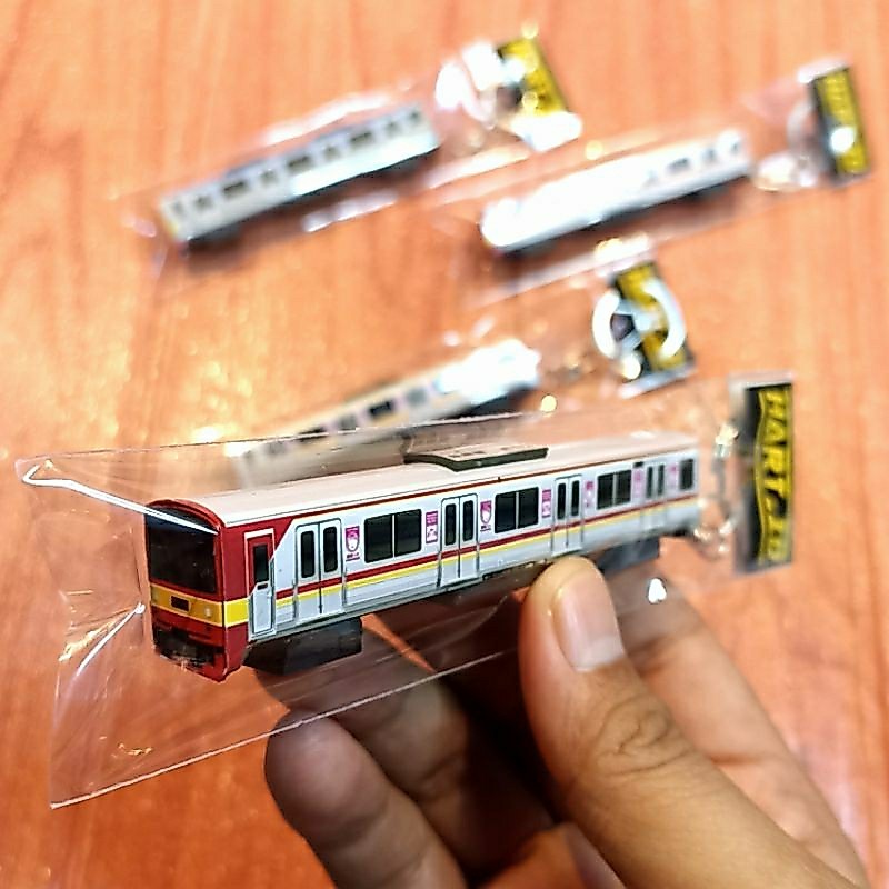 KRL Gantungan Kunci Kereta Commuter Indonesia