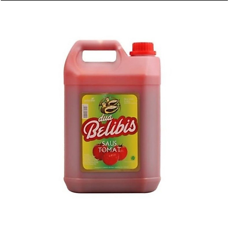 Dua Belibis Saos Tomat Jerigen 5 Kg