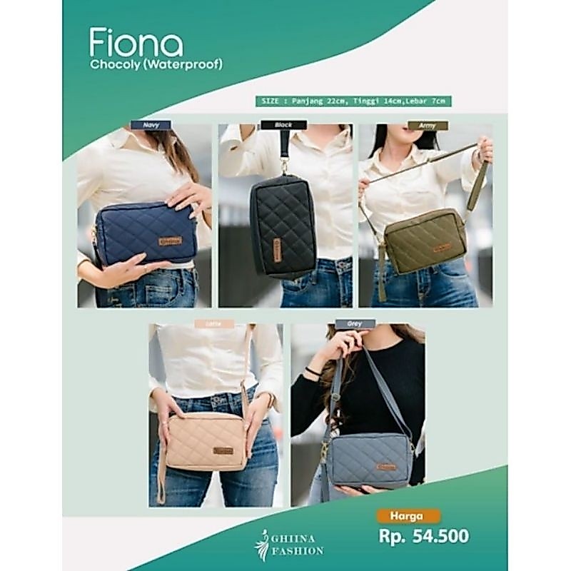 SERIES TERBARU✓FIONA HANDBAG BY GHINA FASHION