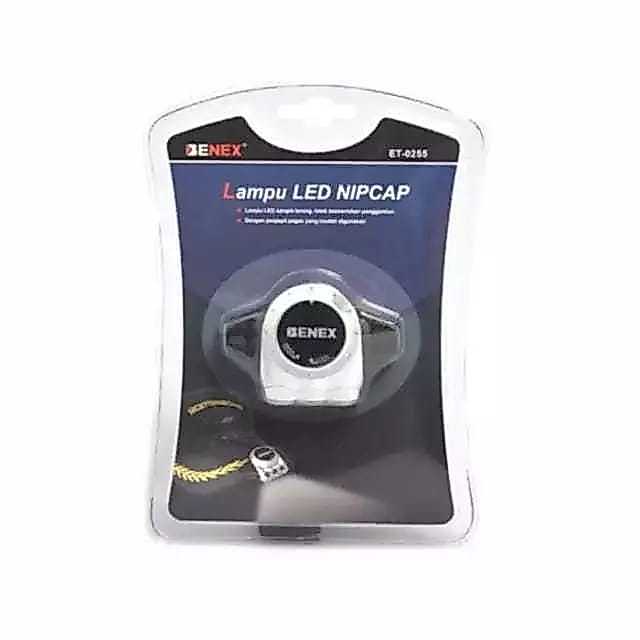 Benex Lampu Senter Kepala Topi / Senter Kepala / Senter Topi / Lampu LED Nipcap