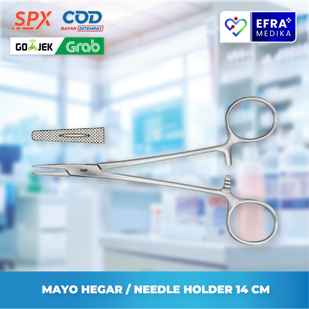 Needle Holder Mayo Hegar Nald Voeder