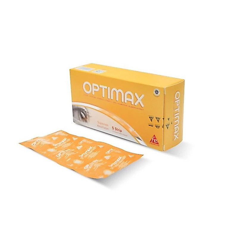 Optimax strip 6 tablet ( vitamin mata dewasa )