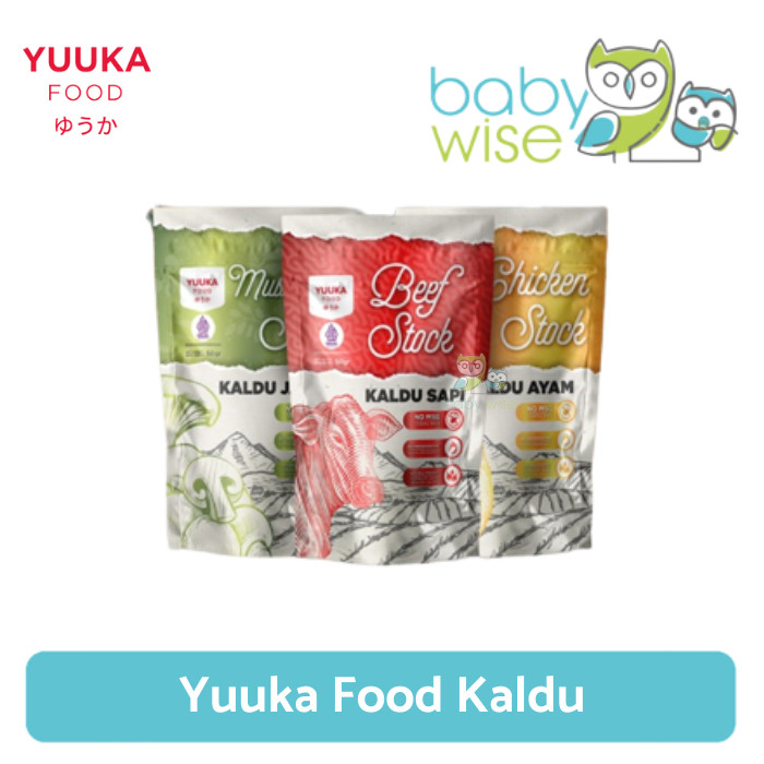 Yuuka Food Kaldu - Kaldu instan MPASI Bayi Non MSG