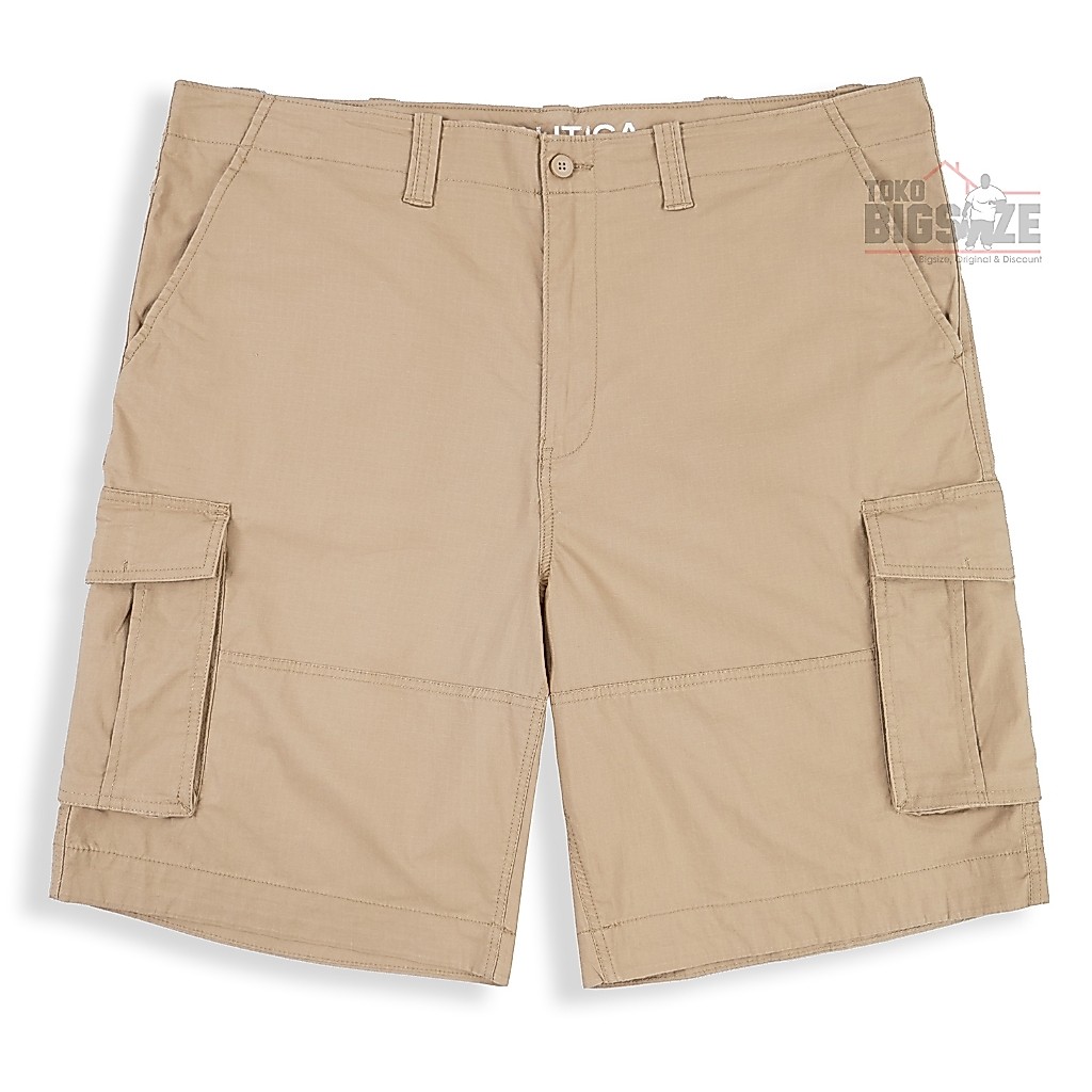 Men Ripstop Cargo Short Pant Bigsize Original - Celana Pendek Pria Jumbo NT024