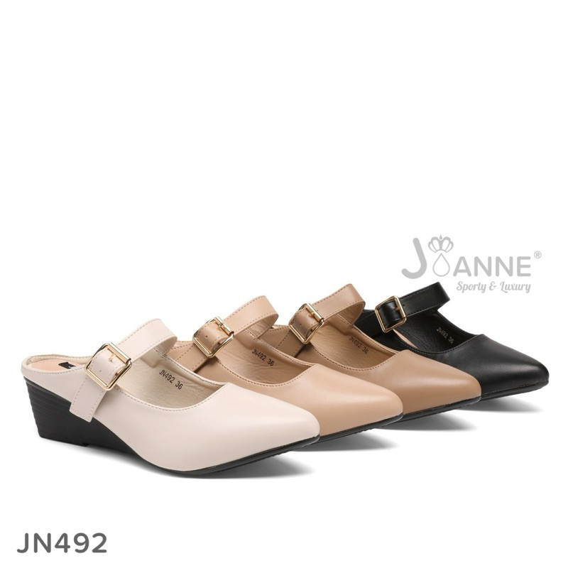 Sepatu Wanita Slop High Heels Shoes