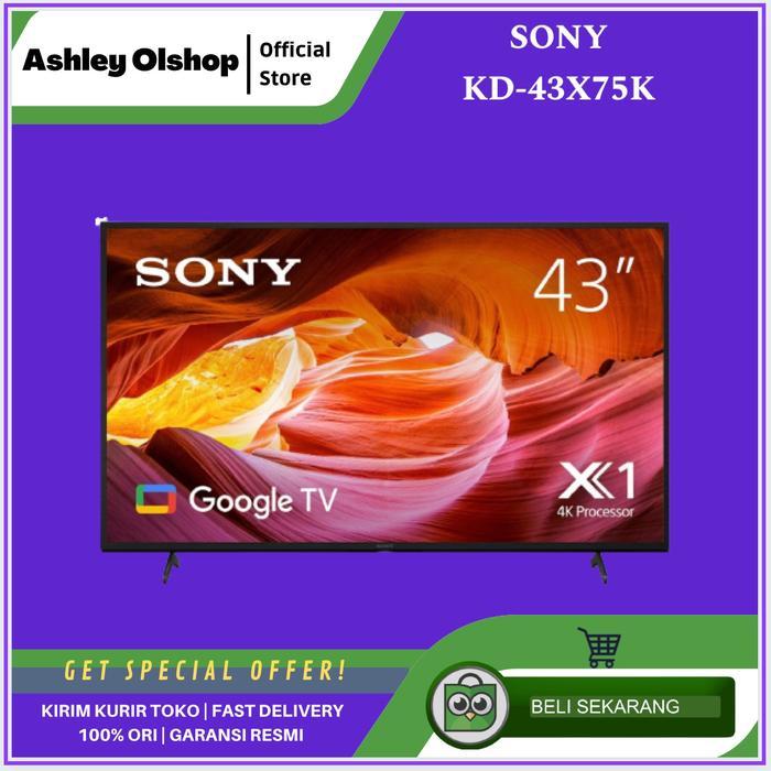 TV SONY 43 Inch X75K 4K ANDROID SONY BRAVIA 43X75K SONY KD-43X75K