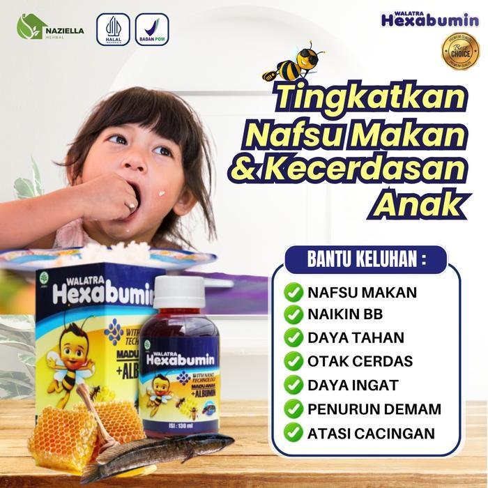 PROMO  Vitamin Menambah nafsu makan naikan BB daya tahan tubuh otak cerdas daya ingat - Walatra Hexa