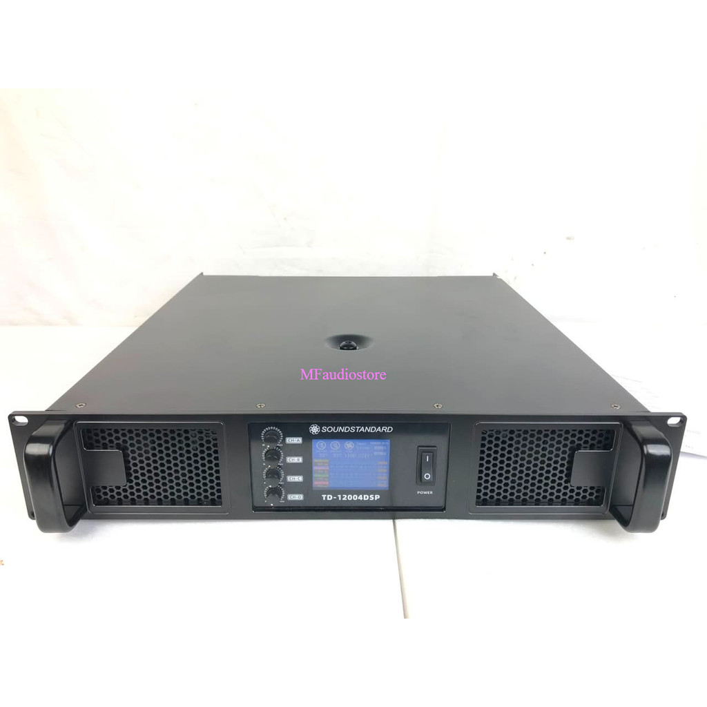 POWER AMPLIFIER SOUNDSTANDARD TD-12004 TD 12004 4CH DSP