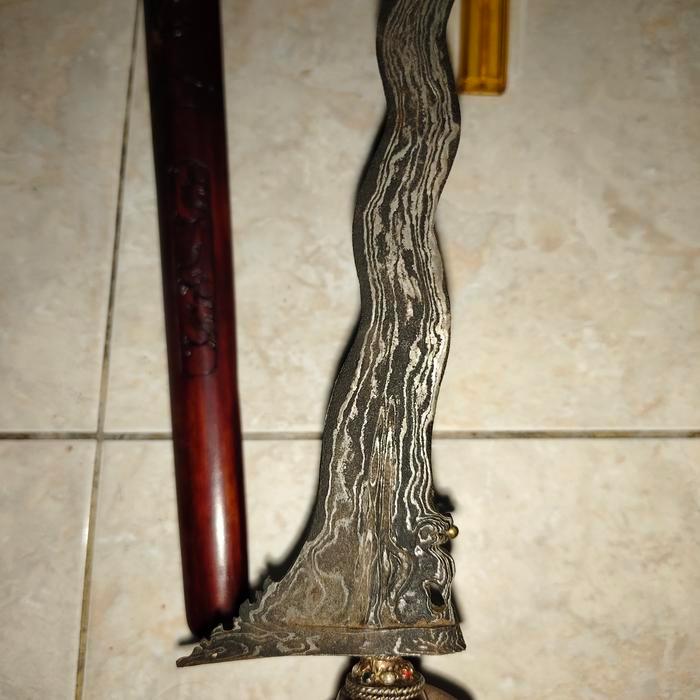 keris warisan berlul unik antik langka warisan