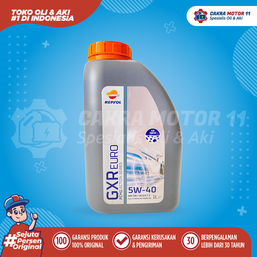 Repsol Gxr Euro 5w40 Sn 1lt