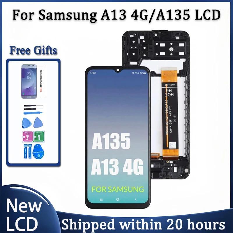 LCD splay For Samsung A13 4G A135 LCD With Tou Screen gitizer Assembly For Samsung Replacement A135 