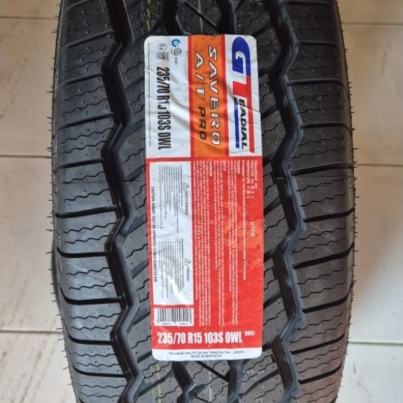 Ban GT Savero AT Pro 235/70 R15 Panther