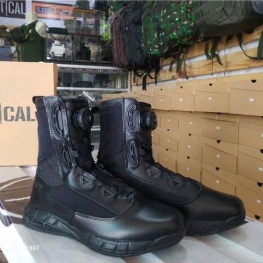 Sepatu PDL Tactical Polos BOA xtrack TACTICAL