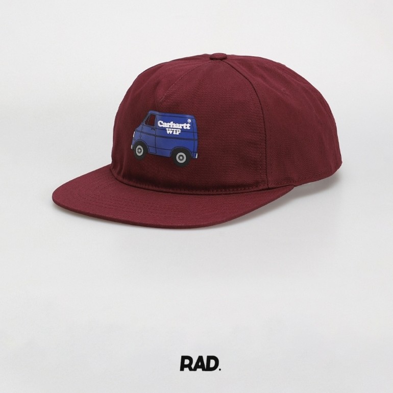 Carhartt WIP Cap Mystery Machine - burgundy amarone Original