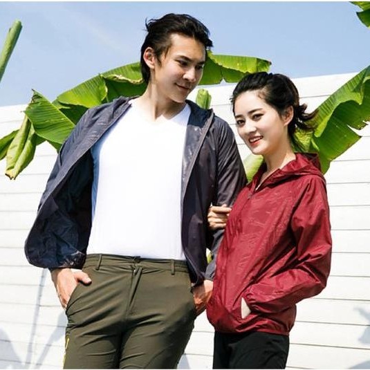 Eiger Summitadventure - Jaket Anti Uv Tahan Air Windproof Coat Jaket Running / Hiking/ Sepeda