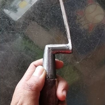 Cetok Tukang Cetok Semen Sendok Semen Bagus Dari Plat Baja Asli Bekas Gergaji Benso(Gergaji Batu)
