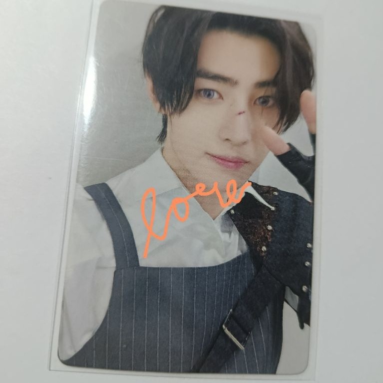 [PRELOVED] PC Photocard enhypen sunghoon LD luckydraw yzy yizhiyu macau orange blood