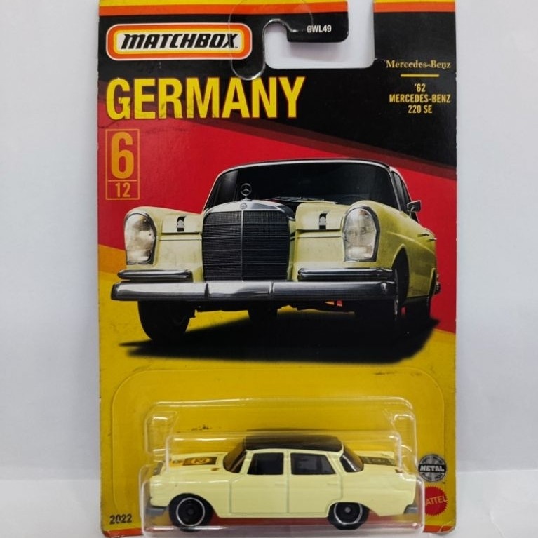 Matchbox 62 Mercedes Benz 220 SE
