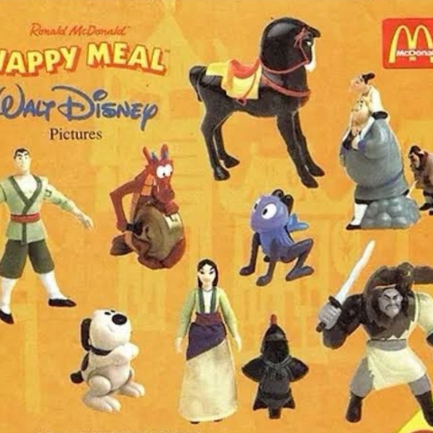 MAINAN HAPPY MEAL WALT DISNEY MULAN